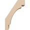 Ekena Millwork 5-inch W x 8-inch D x 12-inch H Merced Rough Cedar Woodgrain TimberThane Knee Brace, Primed BRCUR05X08X12MRCRCPR - alternate 2